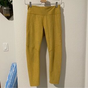 Outdoor Voices Techsweat 7/8 Yellow Leggings